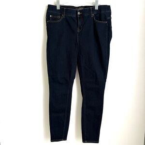 torrid | Women's Dark High Waisted Bombshell Skinny Denim Blue Jeans Size 16R